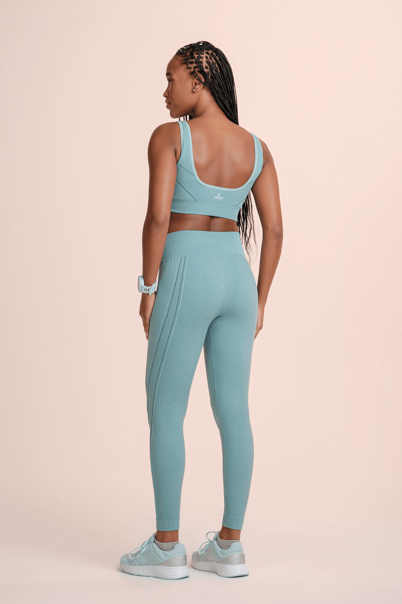 Legging Lupos Verde Detalhe